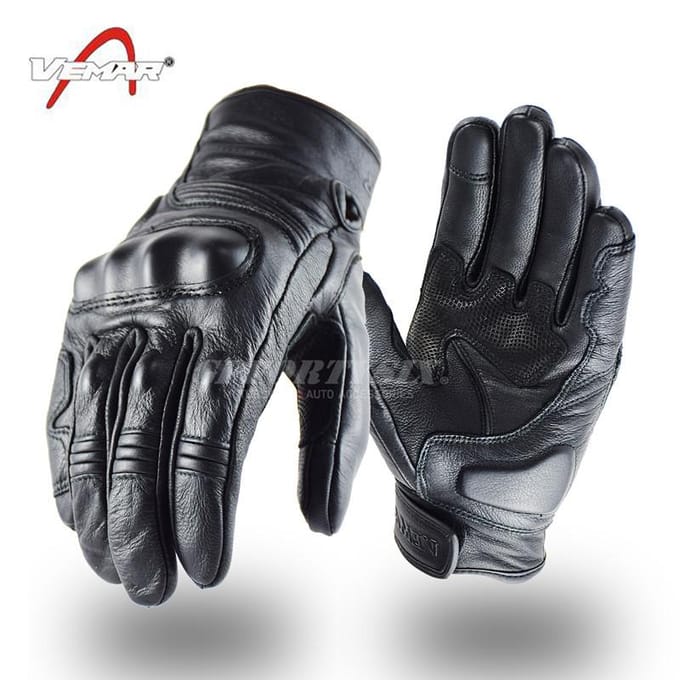 Gants en peau de mouton hiver chaud écran tactile épaissis coupe-vent L marron