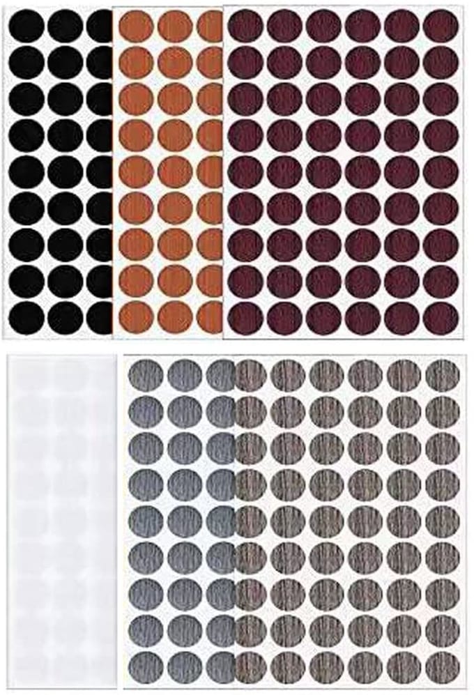 Dailygoody - Schroef Gat Covers - Pvc Zelfklevend - Bescherming voor