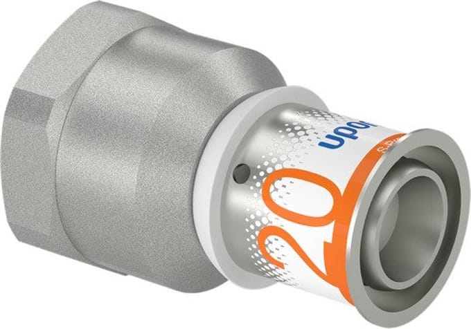 Uponor s-press plus AV / multimedia paneel female thread 20 mm x 34