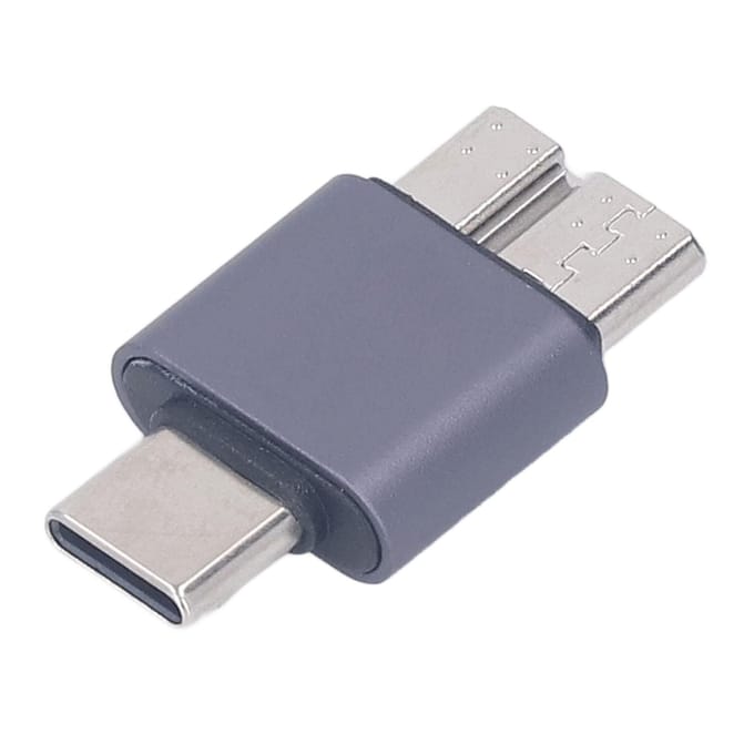 Micro B naar USB C Adapter Hoge Snelheid USB 3.0 Micro B naar USB Type C Mannelijk Converter Connector voor Galaxy