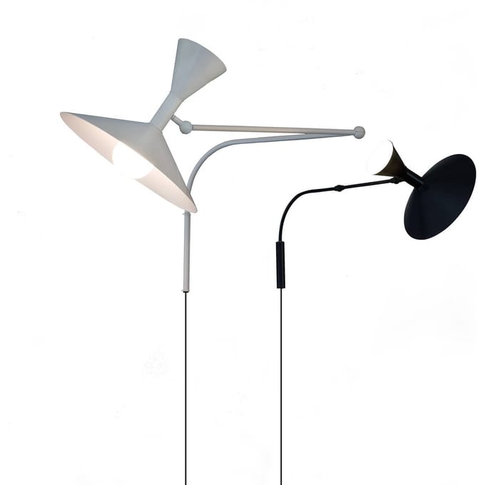 Nemo Lampe de Marseille wandlamp, zwart
