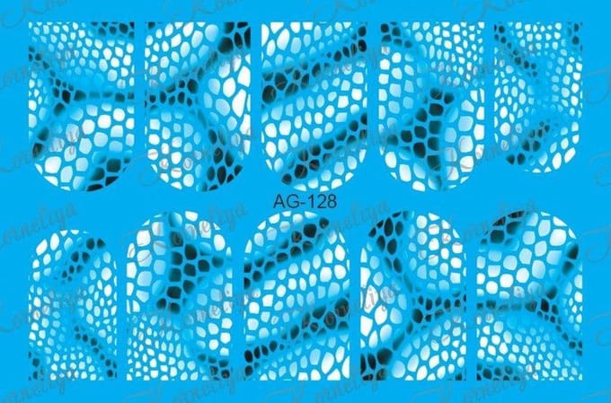 Korneliya Airbrush Waterdecal AG 128