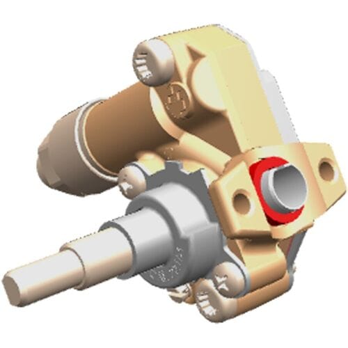 AEG gaskraan,secundair,d=0.32 G25-25mbar 3577306362
