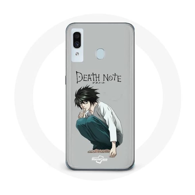 Coque pour Samsung Galaxy A20 Death Note Anime L