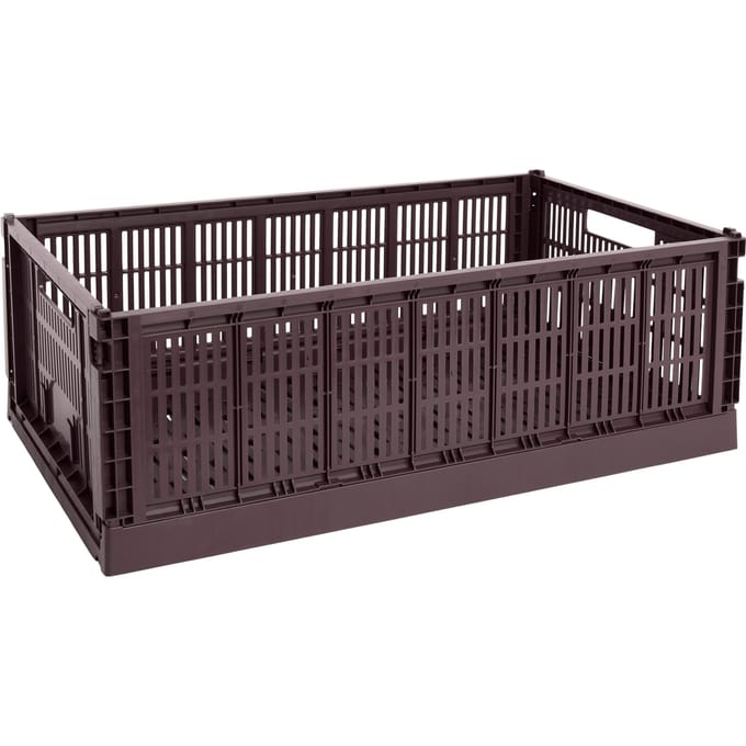HAY Kleur Krat Mand X-Large - HAYCrateBordeaux