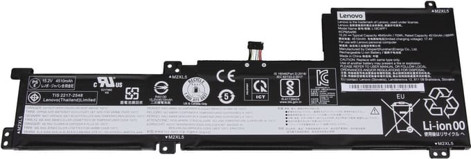 Lenovo L19C4PF1 Batterij - 70Wh - (4-cel 15,2V)