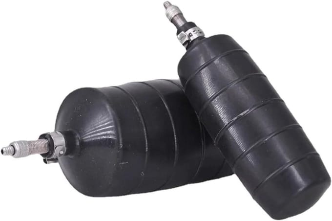 Opblaasbare Afsluiter - Drainage Stop - Afvoer Dichten - Duurzaam Rubber - 190-219 mm - Zwart
