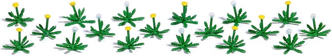 Busch - 18 Löwenzahnpflanzen H0 (Bu1246) - modelbouwsets, hobbybouwspeelgoed voor kinderen, modelverf en accessoires