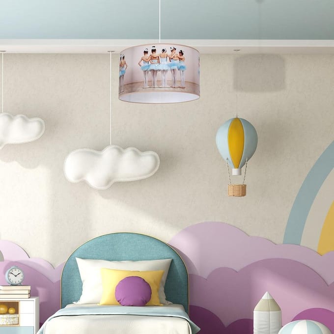 Hanglamp Ballerina E27 - Kinderkamer - Meisjes - 60W