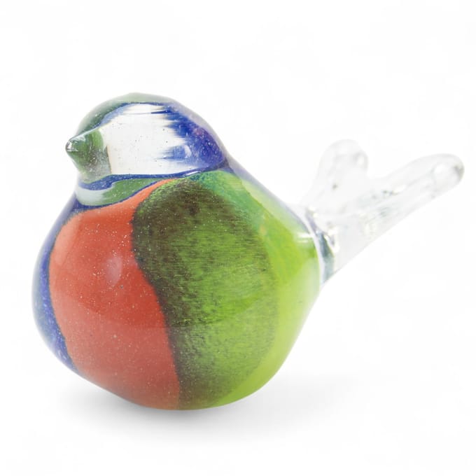 Loranto - Mini Urn Vogel - Urnen Kopen - Vogel urn - Luxe Glasurn