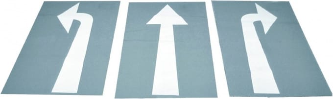 Set van 3 rijbanen