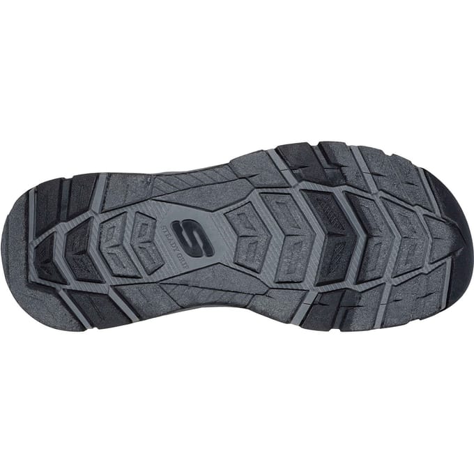 Skechers Tresmen - Reece Polyurethaan Heren Charcoal Standaard Sandalen