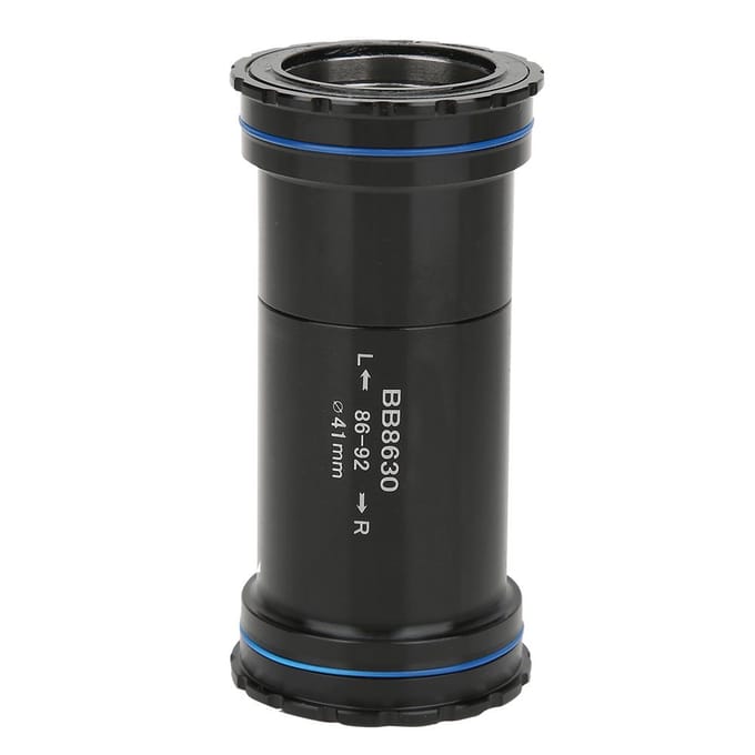 Boîtier de pédalier à cuvettes press-fit imbriquées BB86 BB92 pour cadre de vélo black