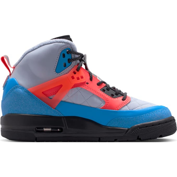 Air Jordan Spizike - Maat 35.5 - Ghost/Photo Blue/Blue Chill/Hot Lava / Grijs Blauw - Spizike - Lifestyle - Kinder Sneakers voor Jongens en Meisjes