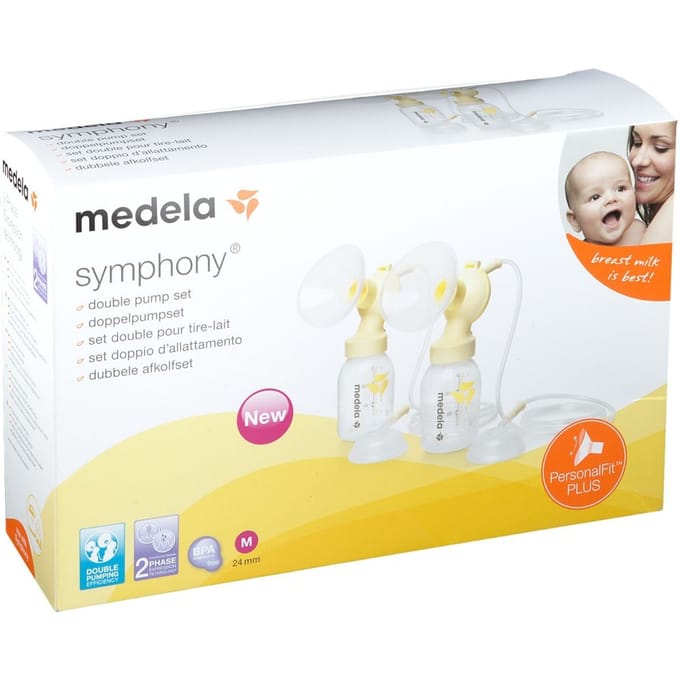 PersonalFit PLUS dubbele set voor Symphony borstkolf, M (24mm) 1 Set