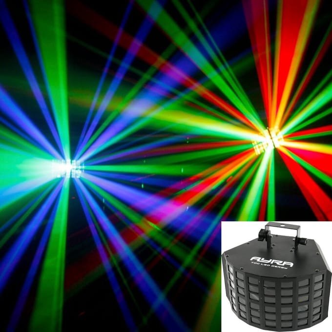 LED Derby lichteffect - Ayra TDC - Multikleur