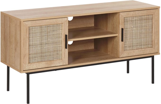PASCO - TV-meubel - Lichte houtkleur - Vezelplaat