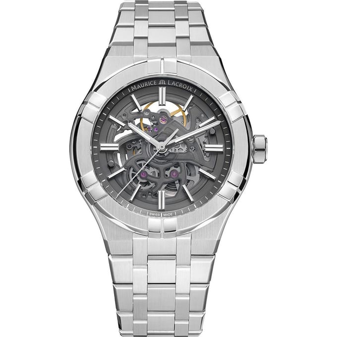 Maurice Lacroix Aikon AI6008-SS002-030-1 Aikon Automatic Skeleton Horloge
