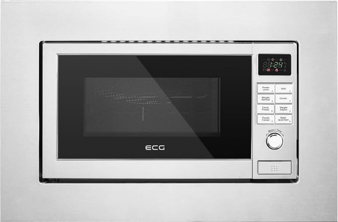Inbouw magnetron 800W met grill en automatische programma's