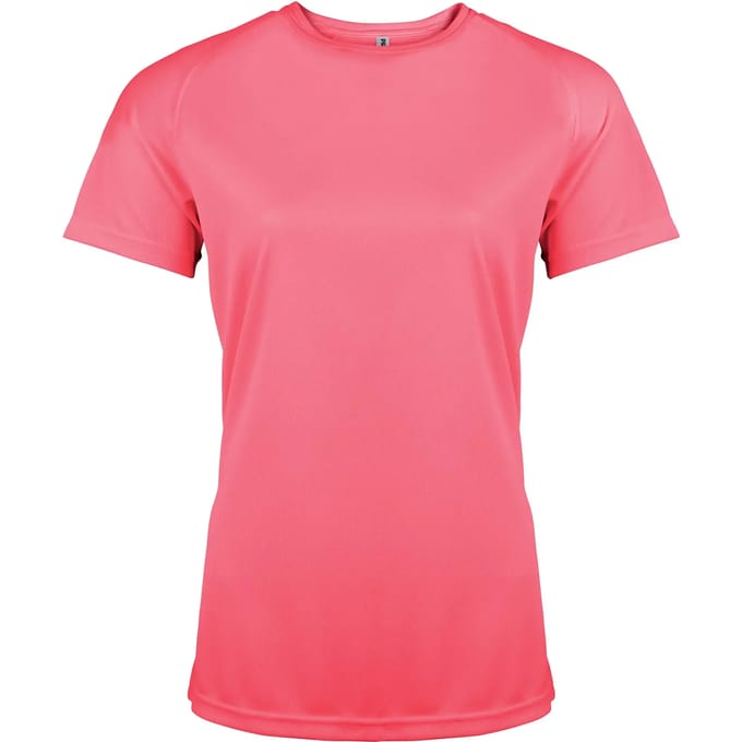 PROACT® Functioneel damessportshirt PA439 - Fluorescent Pink - M