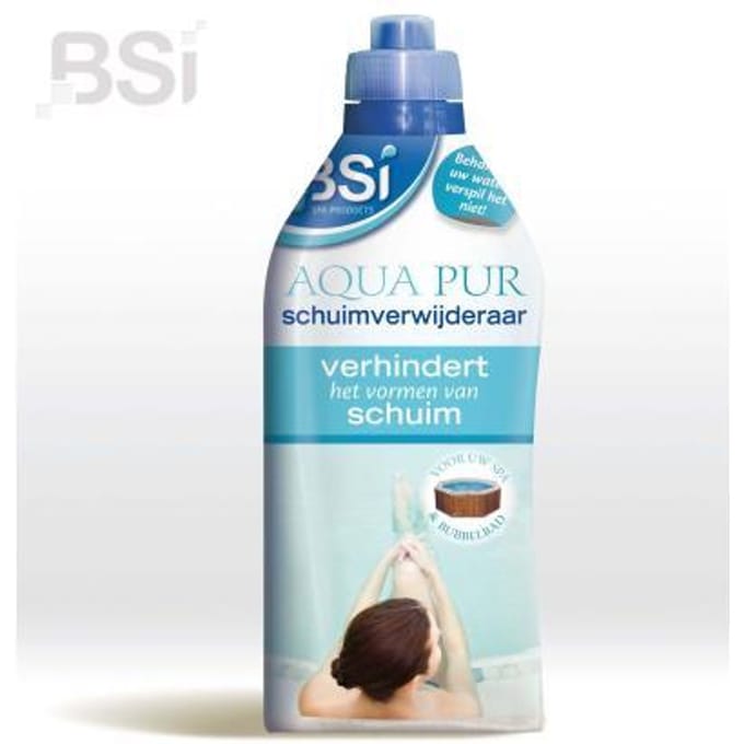 BSI - Aqua Pur Schuimverwijderaar - Tegen schuimvorming in de spa - 1 l