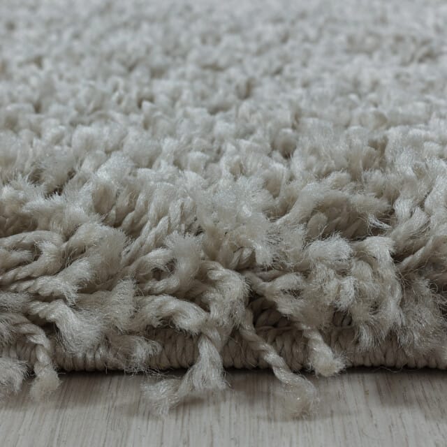 Muratap Monaco soft shaggy hoogpolig vloerkleed beige- 80x150 cm