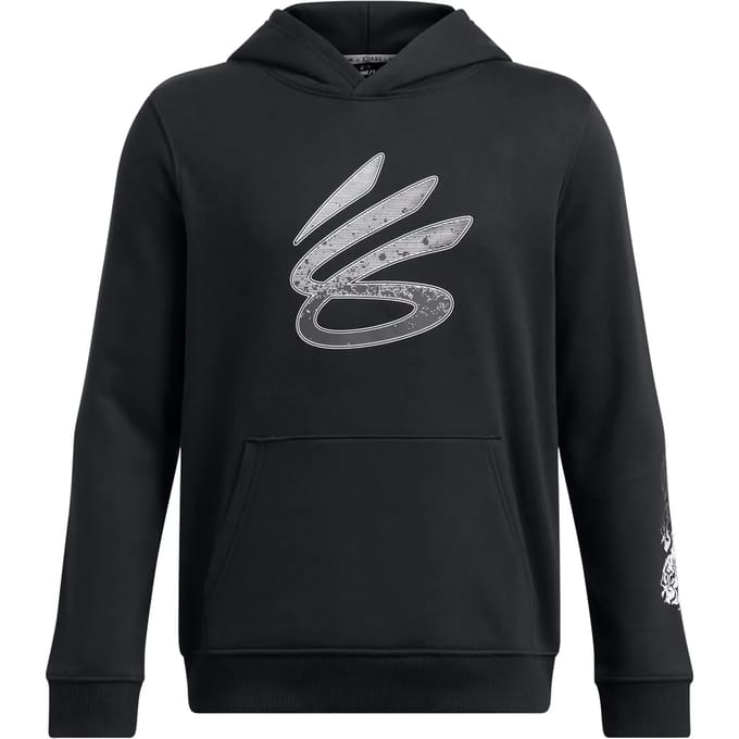 Under Armour Curry Splash Hoodie Zwart 7 Years Jongens