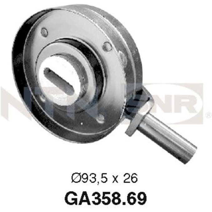 Spanpoelie, V-riem SNR GA358.69
