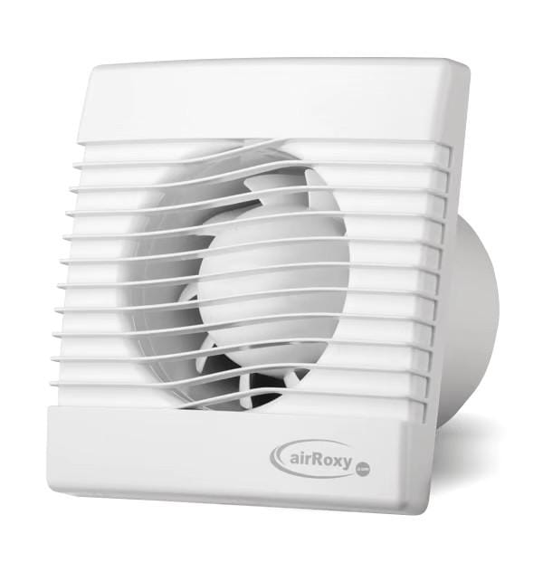 Badkamerventilator met Vochtsensor en Timer 120 mm wit - pRim120HS