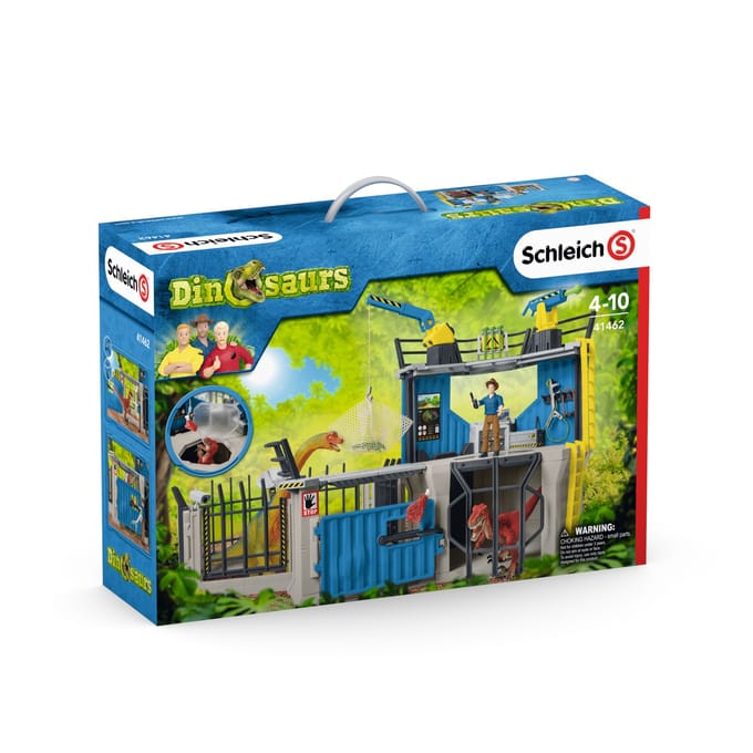 Schleich Dinosaurus Groot Dino-onderzoekstation - Speelfigurenset - 41462