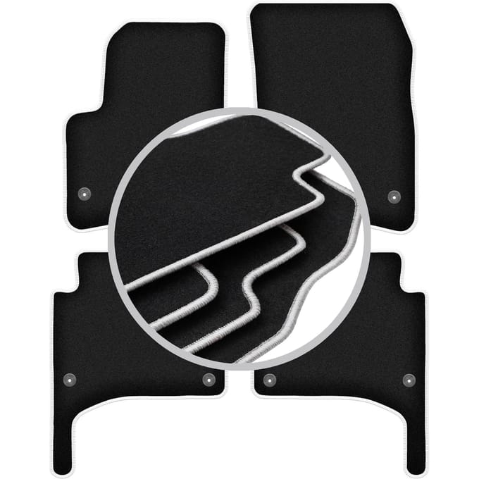 CARLUX-SILVER automatten voor: Porsche Cayenne I SUV (2002-2010)