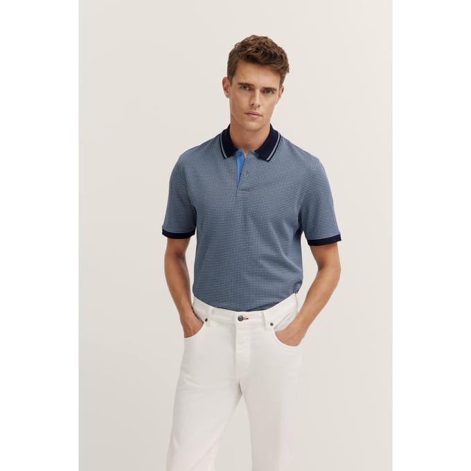 Bugatti Herren Katoenen polo