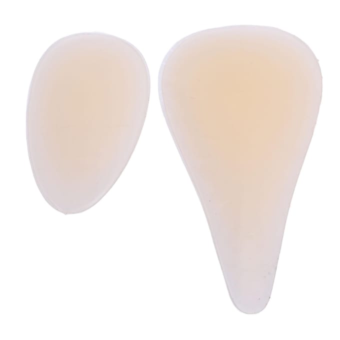 2 stuks Siliconen Zwemondergoed Concealer Zelfklevende Inzetstuk Concealer voor Badpak Bikini beige