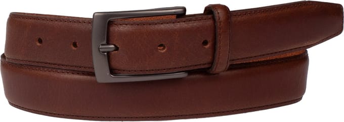 Presly & Sun Heren - Leren riem - Bruin - 95cm