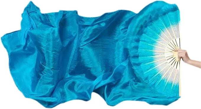 Dans Fans - Danslinten Set - Dans Oefenen - Zijde Imitatie - 120cm Lengte - Gradiënt Kleur