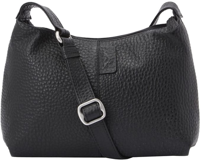 VOi schoudertas Hirsch Linda Crossover Bag Black zwart