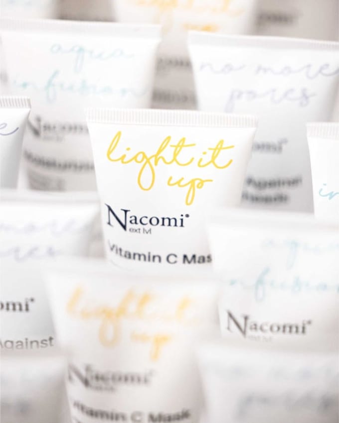 Nacomi Brightening Face Mask With Vitamin C Light It Up 50ml.