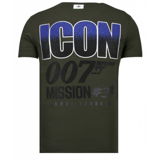 Local Fanatic Like a boss rhinestone t-shirt