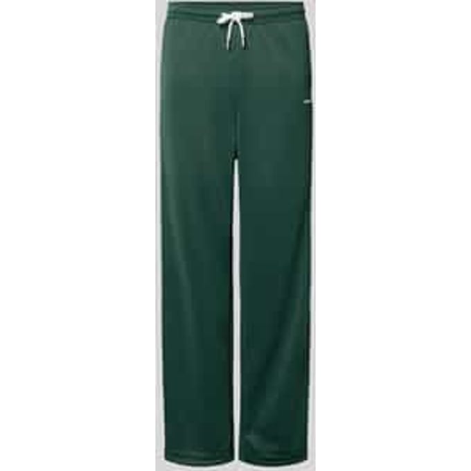 Wide leg-sweatpants met elastische tailleband