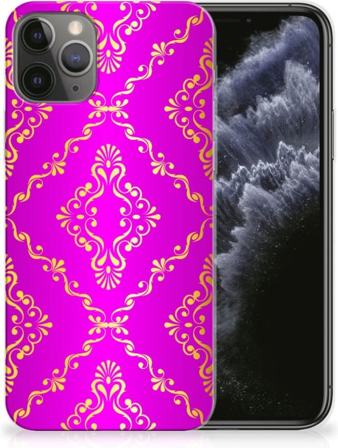 Siliconen Hoesje Apple iPhone 11 Pro Barok Roze
