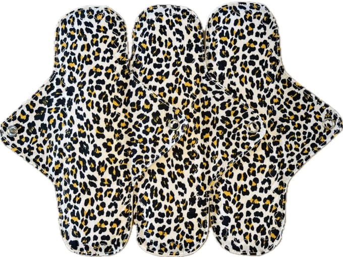 Fancy Sew - Wasbare inlegkruisjes - 3 stuks - in Pantherprint