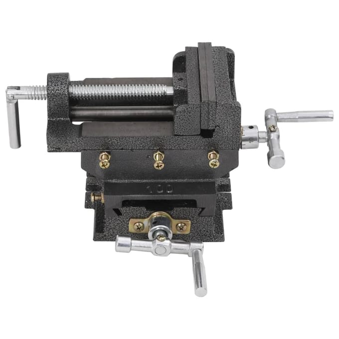 vidaXL - Bankschroef - handmatig - 78 - mm