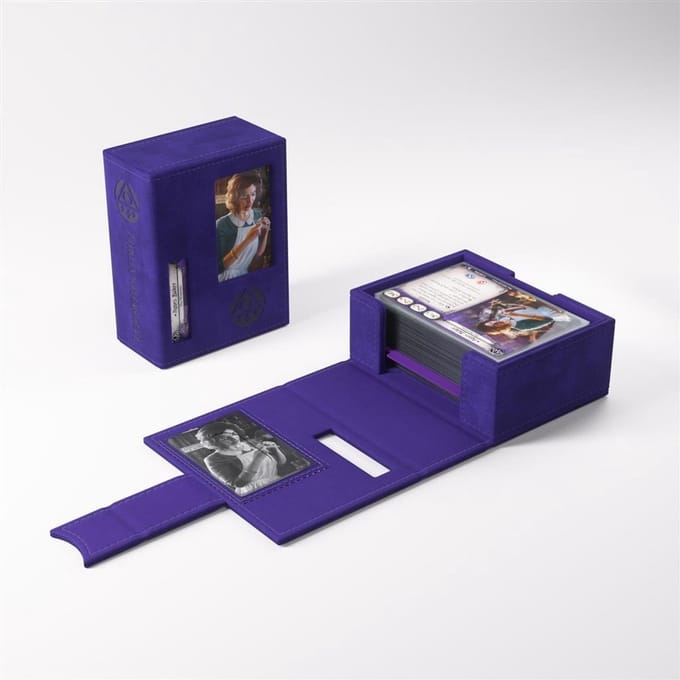 Arkham Horror Investigator Deck Tome Mystic Purple