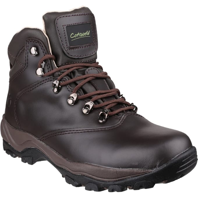 Cotswold Winstone Leren Heren Bruine Wandelschoenen