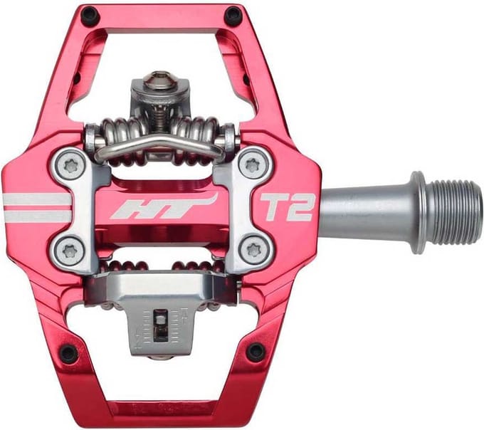 Ht Components T2 Pedalen Zilver
