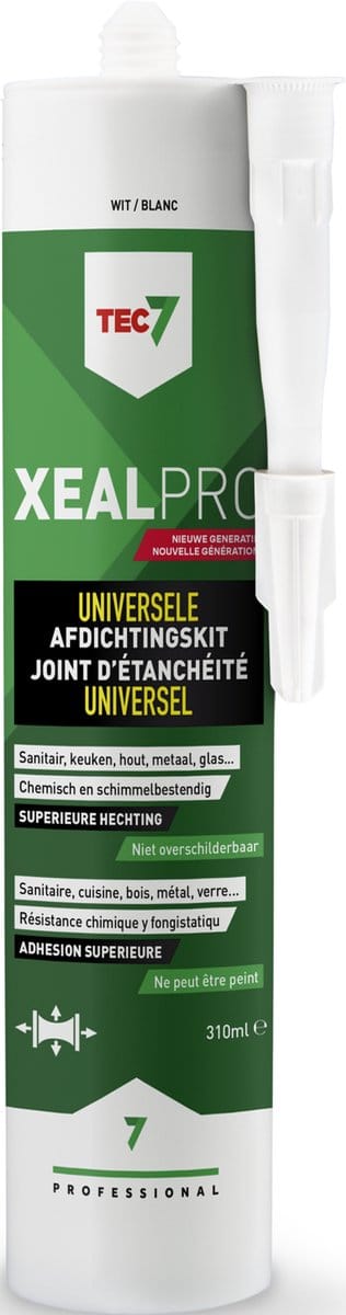 TEC7 XealPro Universele kit - Antraciet - 310ml - 528004000