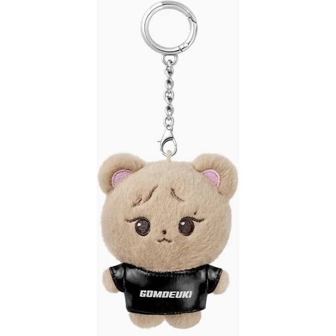 BLACKPINK - [JUMP POPUP] Porte-clés Peluche mini personnage MD officiel Jennie beige