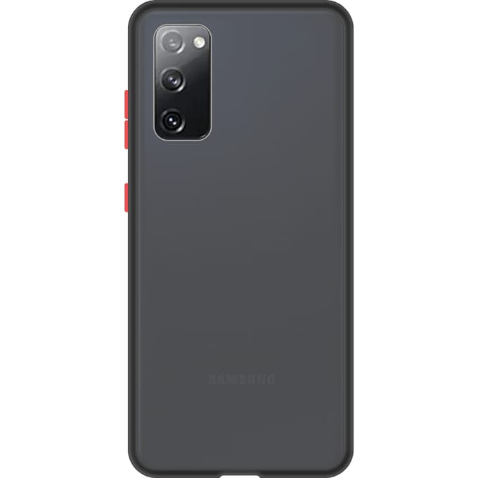 Samsung Galaxy S20 Back Cover - Zwart/Transparant