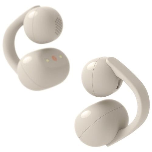 Sony LinkBuds Clip - Draadloze open-ear oordopjes - Beige/Grijs