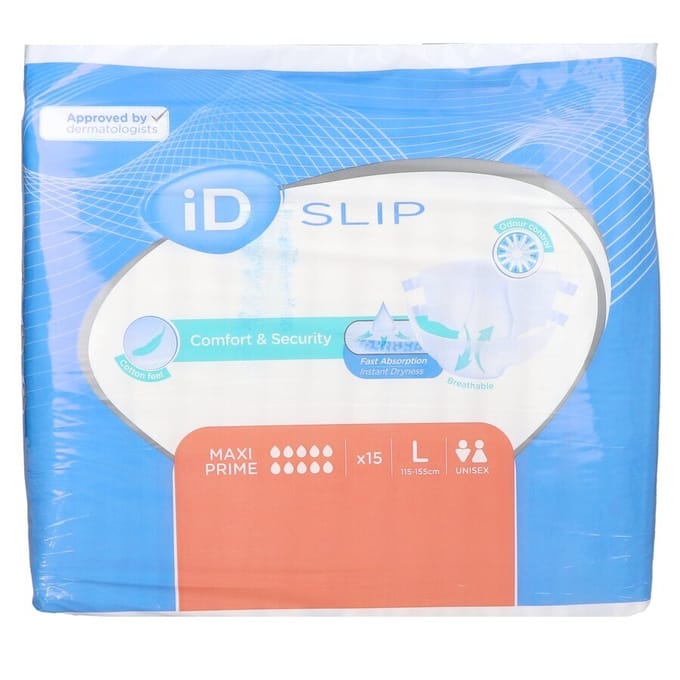 ID Expert Slip Maxi Prime Large - 3 paquets de 15 protections